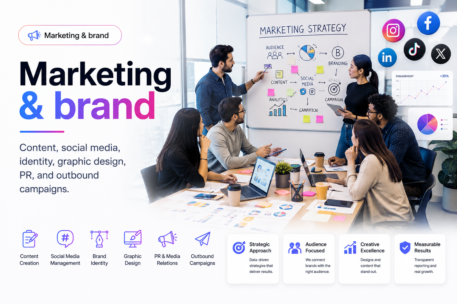 Marketing & brand strategy